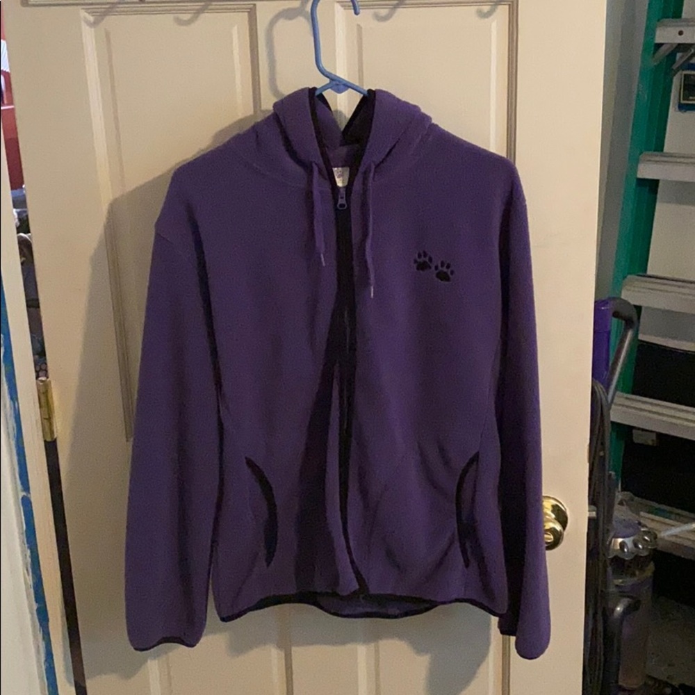 Fleece Purple Sweatshirt